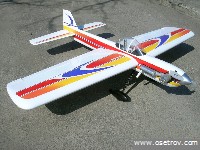 "Classic" aerobatics control line model