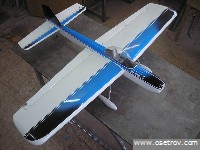 "Classic" aerobatics control line model