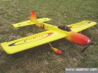 "Solar Wind" aerobatics control line model