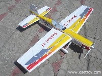 "Sukhoi SU-31" aerobatics control line model